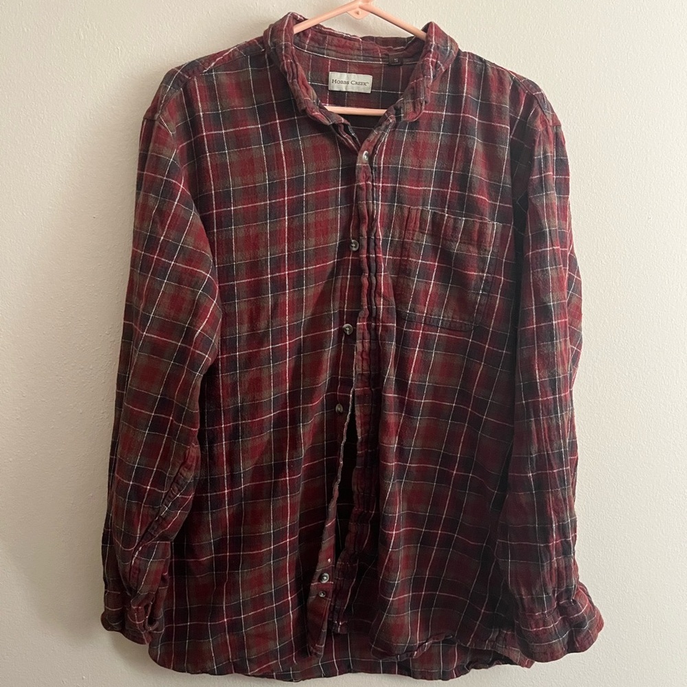 Men’s Hobbs Creek Red Flannel